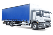 Car Hire Kilmarnock - 26 Tonne Curtain Side Truck - Truck hire Kilmarnock