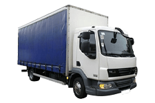 Car Hire Kilmarnock - 7.5 Tonne Curtain Side Truck - Truck hire Kilmarnock