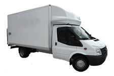Car Hire Kilmarnock - Ford Luton Box Tail Lift - Van hire Kilmarnock